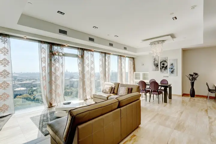Deluxe Panoramic in The Moscow City Apartments — фото 2
