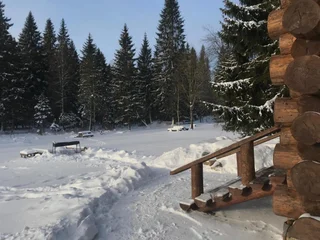 Рускеала: Дом на берегу с сауной