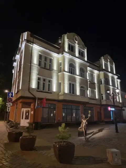Зеленоградск: Апартаменты Двухуровневая Квартира с Видом на Море