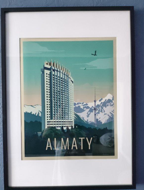 Алматы: Апартаменты Прекрасная квартира Коктобе с видом на горы