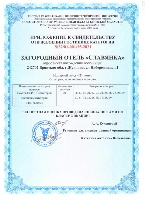 Жуковка: Парк-отель Славянка