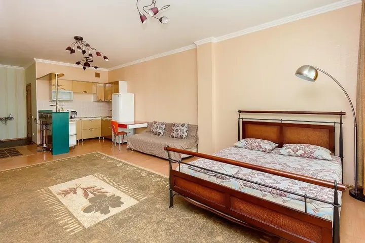 Астана: Apartment at Dostyk 5/1, 20 floor
