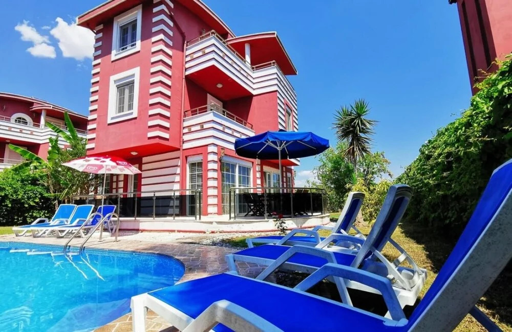 Белек: Impressive Villa With Private Pool in Antalya