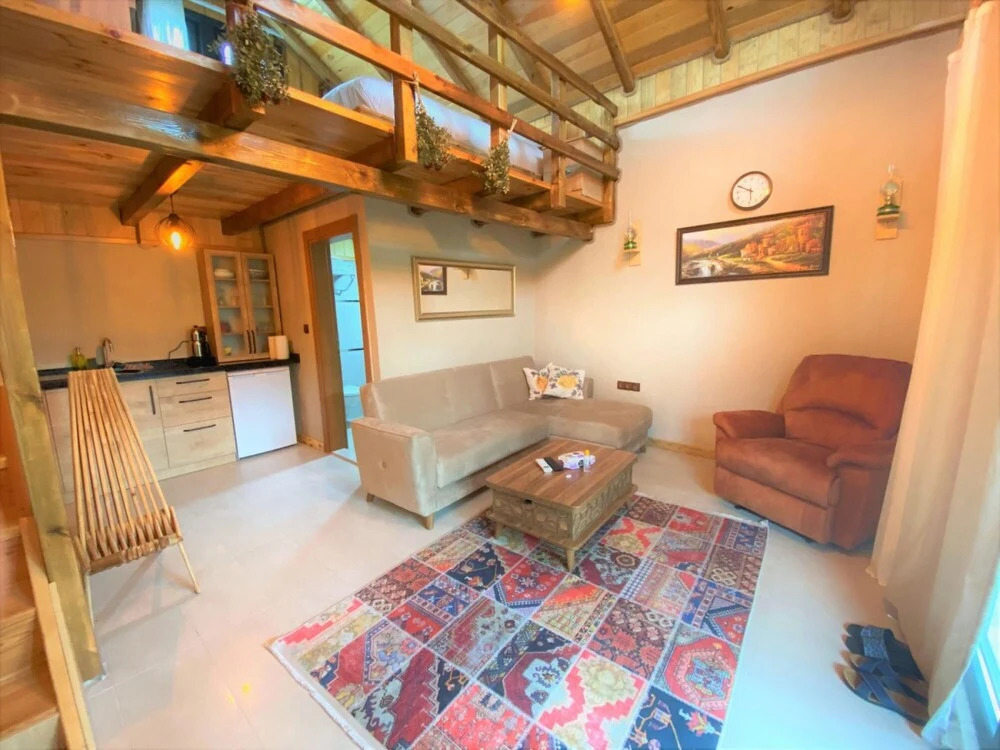 Сайл: Mesmerizing Tiny House On Riverside in Agva