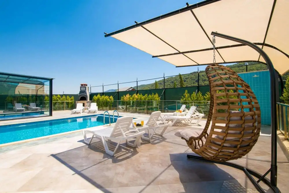 Сарыбелен: Dreamy Villa With Private Pool and Jacuzzi in Kas