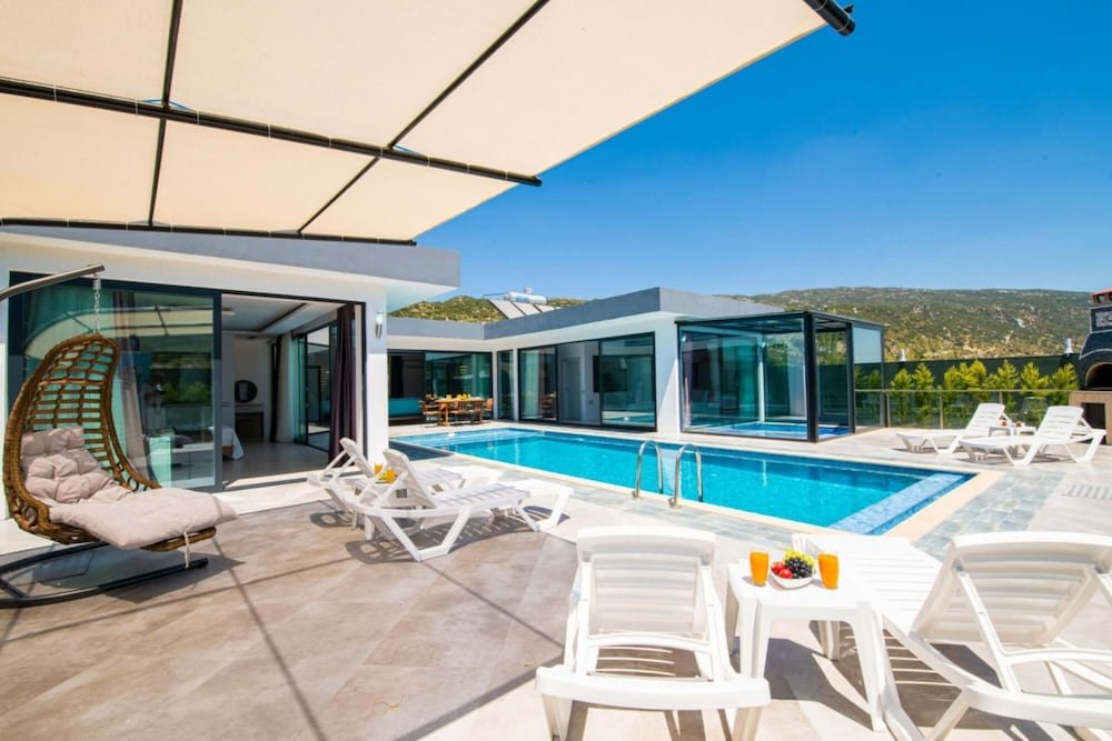 Сарыбелен: Dreamy Villa With Private Pool and Jacuzzi in Kas