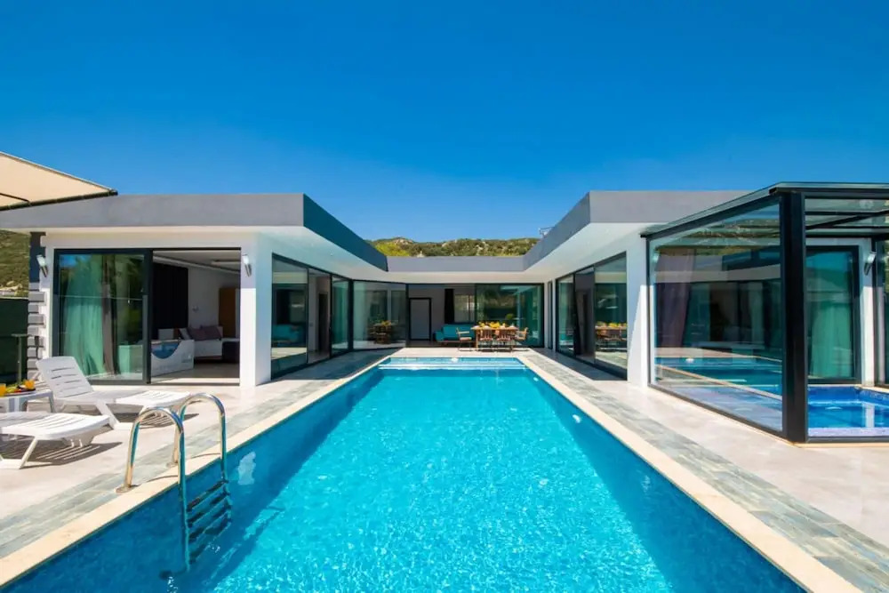 Сарыбелен: Dreamy Villa With Private Pool and Jacuzzi in Kas