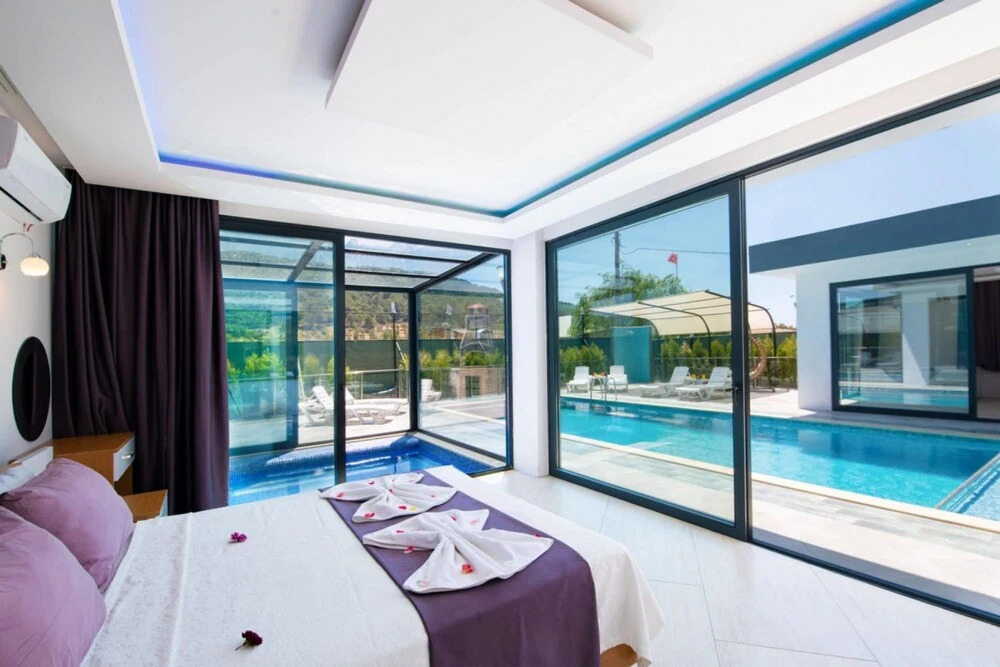 Сарыбелен: Dreamy Villa With Private Pool and Jacuzzi in Kas