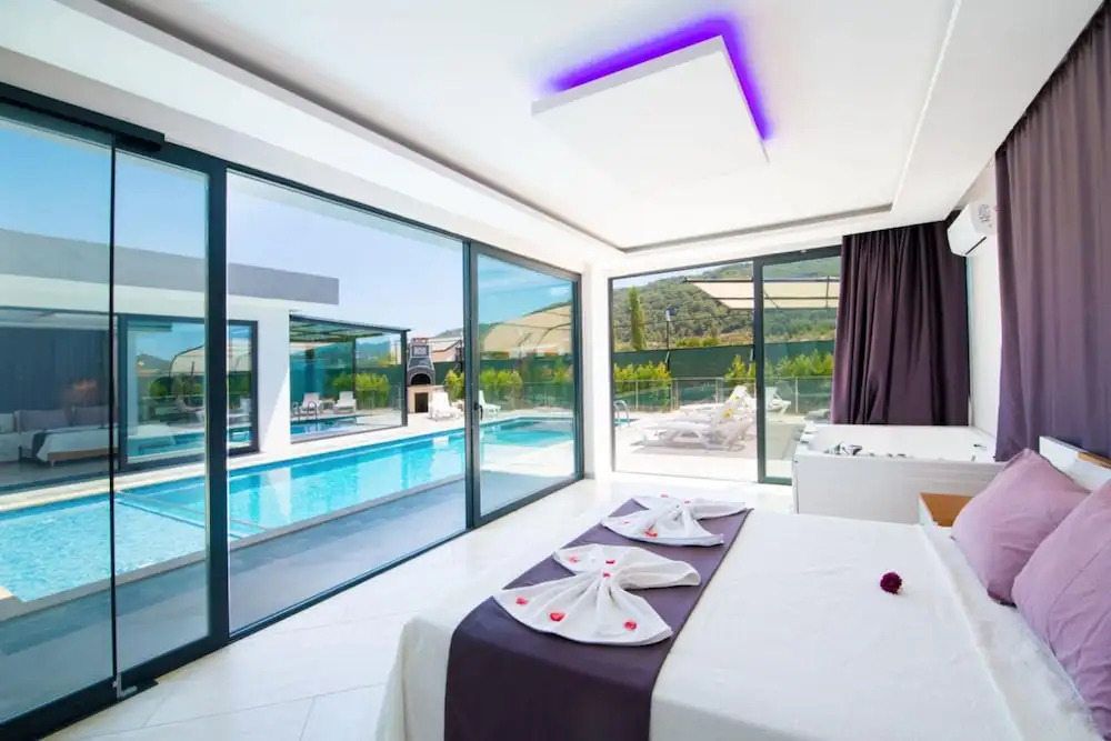 Сарыбелен: Dreamy Villa With Private Pool and Jacuzzi in Kas