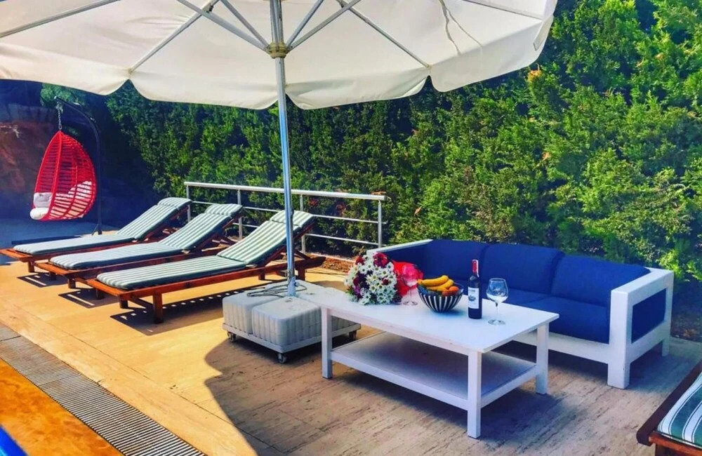 Бодрум: Fancy House With Shared Pool Surrounded by Nature in Bodrum
