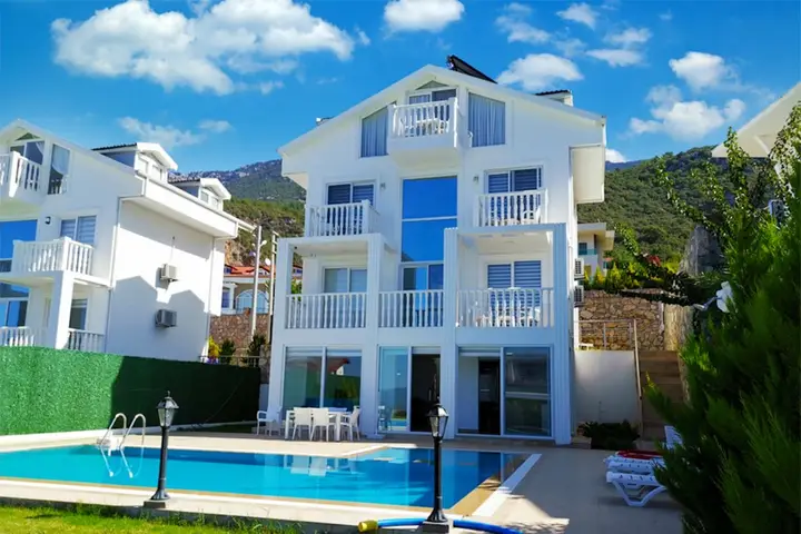 Вилла Yasin Villa. Özel Havuzlu 4 yatak odalı Lüks Tatil Villası — фото 3