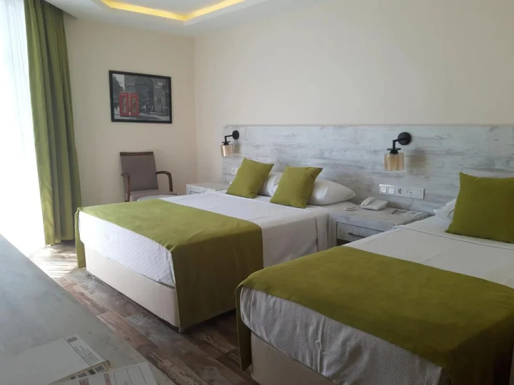 Аланья: Club Turtas Beach Hotel - All Inclusive