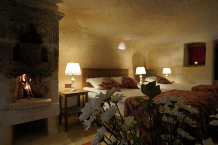 Учисар: Отель Takaev Cave House
