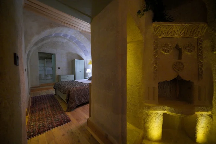 Учисар: Отель Takaev Cave House