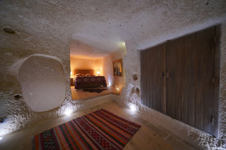 Учисар: Отель Takaev Cave House