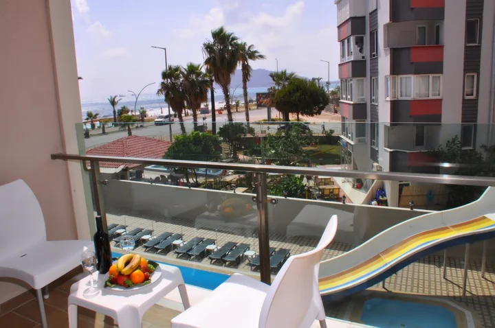 Аланья: Grand Bayar Beach Hotel - All Inclusive