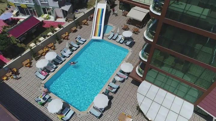 Аланья: Grand Bayar Beach Hotel - All Inclusive