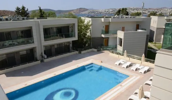 Бодрум: Gumbet Bardakci Residence 2 Bedrooms