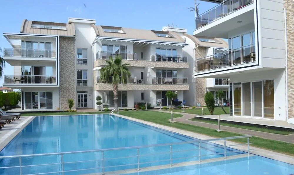 Белек: Elegant Pool View Duplex Apartment