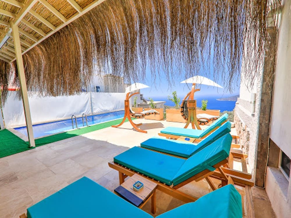 Калкан: Villa with 5 Bedrooms in Ka?, with Wonderful Sea View, Private Pool And Enclosed Garden - 3 Km From the Beach