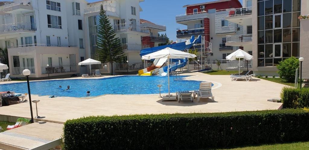 Белек: Antalya Belek 1 Nirvana Club First Floor Two Bedrooms Pool View with Water Slide Close to Center