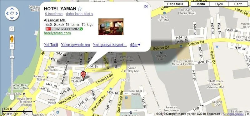 Измир: Alsancak Otel Yaman
