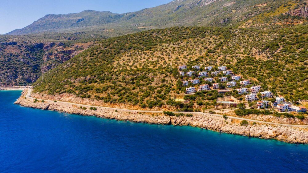 Great Flat 300 m to Beach With Shared Pool in Kas — фото 2