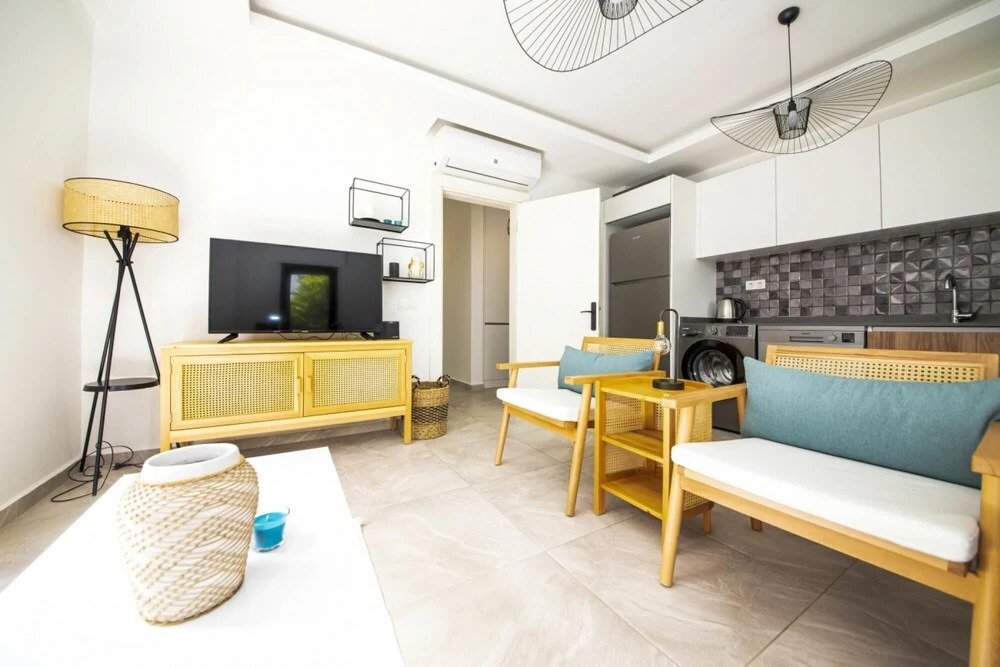 Бодрум: House With Balcony 1 Min to Beach in Bodrum