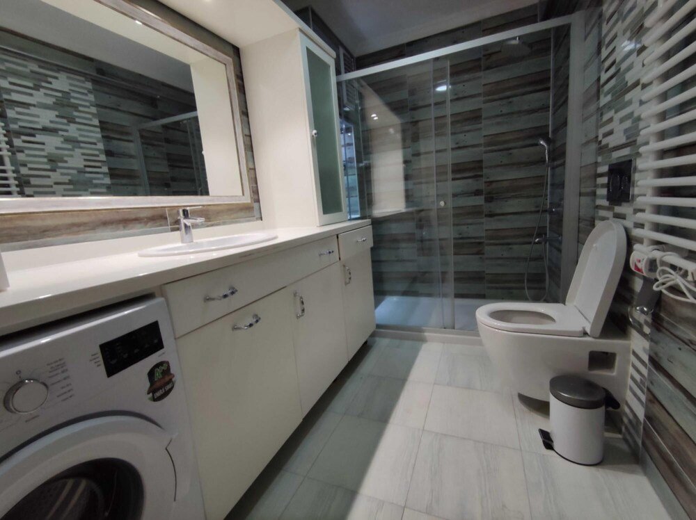 Бодрум: Flat 600 m to Beach With Sea View in Bodrum
