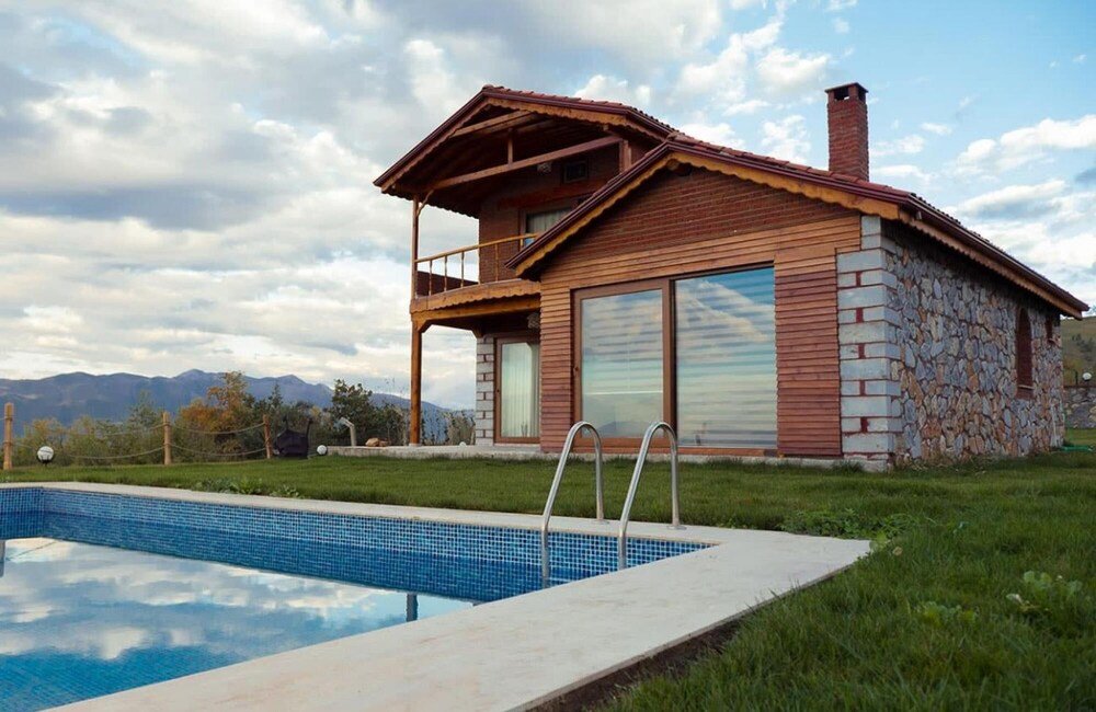 Увезпинар: Charming Stone House With Private Pool and Nature View in Iznik Bursa