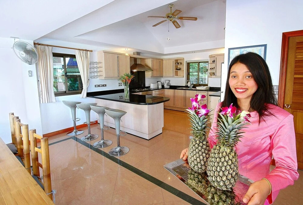 Муанг: Luxury Four Bed Villa Jasmine, Infinity Pool, Full Staff , Chef and Breakfasts