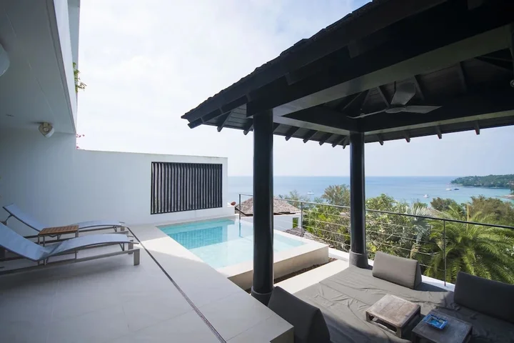 Тхаланг: 3-Bedroom Seaview Villa at Surin Beach