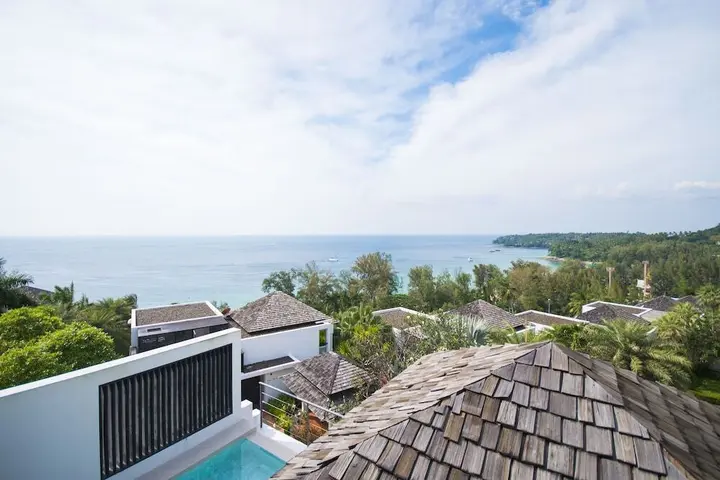 Тхаланг: 3-Bedroom Seaview Villa at Surin Beach