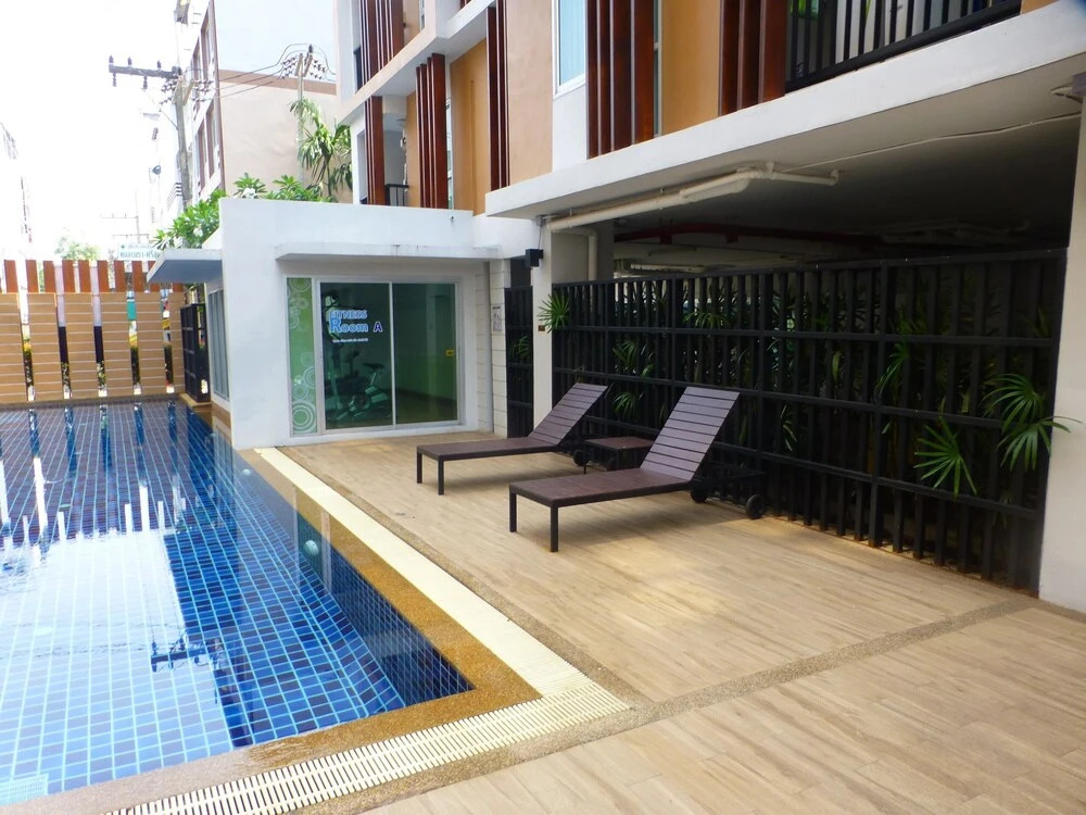 Удонтхани: 1 Double Bedroom Apartment With Swimming Pool Security and High Speed Wifi