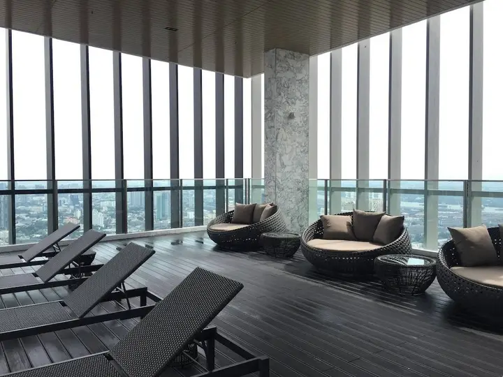 1br Park24, Lux Condo City Cente, 500m bts E5, Skytop Pool — фото 5
