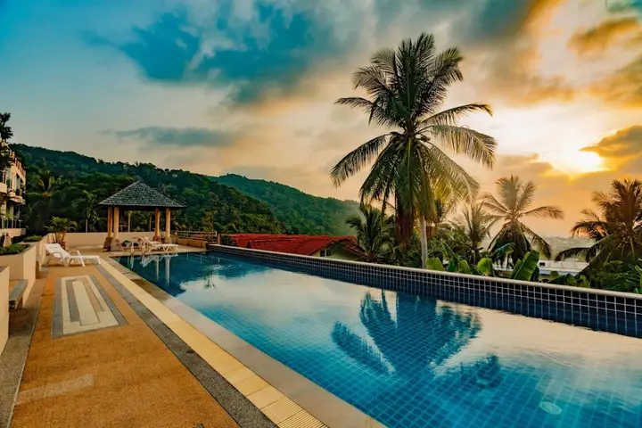 Ktv- Sea View Pool Villa in Kata for 10 People Big Buddha Views — фото 1