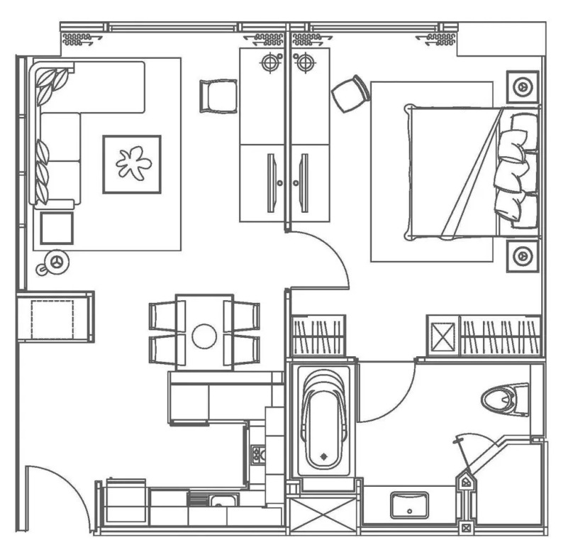 Бангкок: Marriott Executive Apartments Sukhumvit Park, Bangkok