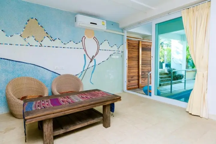 Кату: Patong Indigo cozy villa super sea view芭东五卧室无敌海景