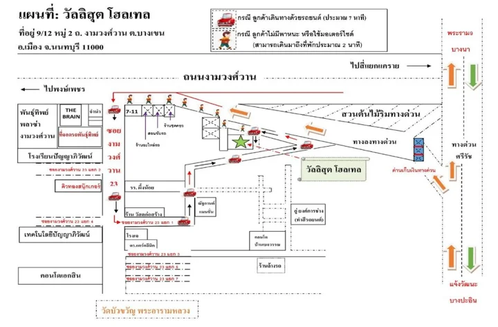 Нонтхабури: Vanlisut Hotel Ngamwongwan
