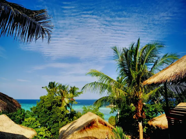 пляж Санрайз: Ten Moons Lipe Resort