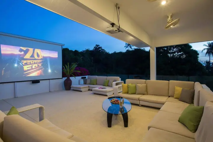 Самуи: Beachside Villa Pina Colada with beachclub