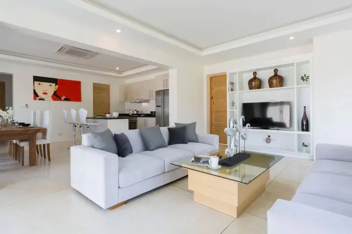 Самуи: Beachside Villa Pina Colada with beachclub