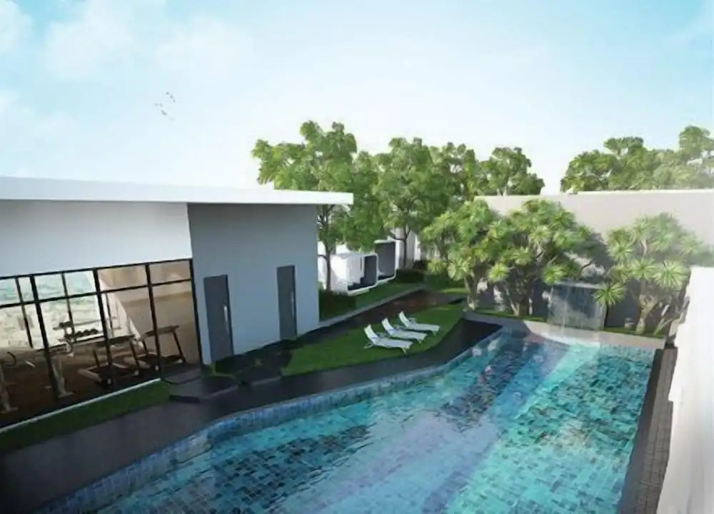 Бангкок: Highrise Cityview Aspire Condo Gym Pool