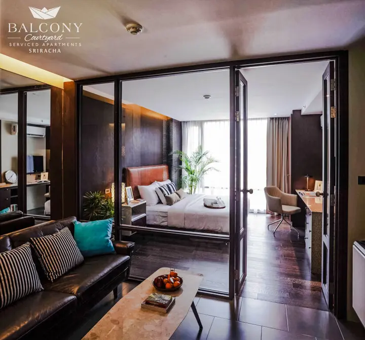 Сирача: Balcony Courtyard Si Racha Hotel & Serviced Apartments