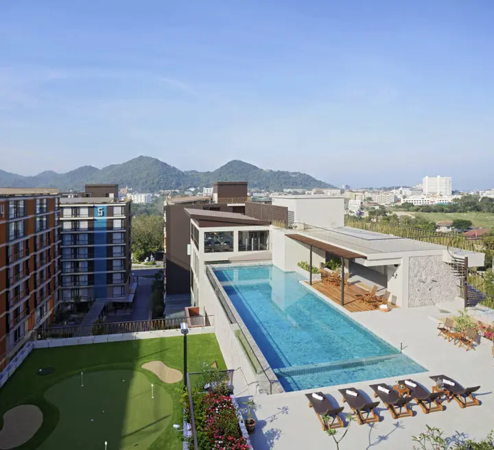 Сирача: Balcony Courtyard Si Racha Hotel & Serviced Apartments