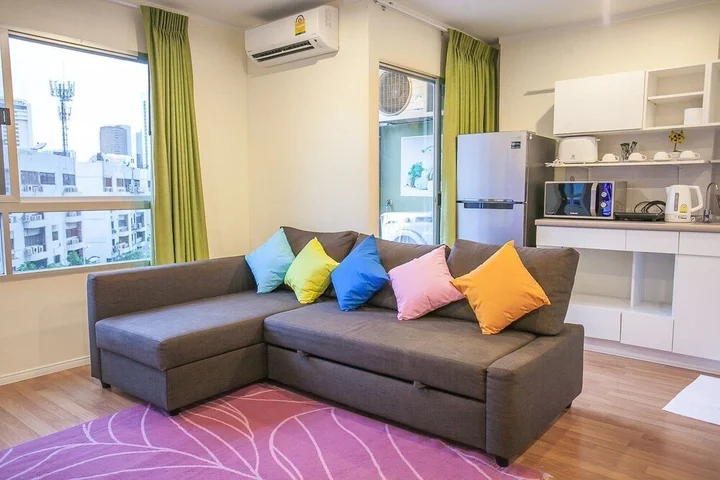Бангкок: Nicely Apartment Close RCA Nightclub