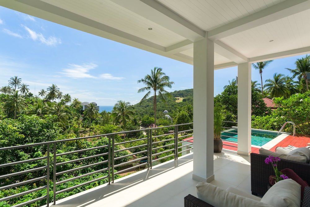 Самуи: Entire Private Pool Sea View Villa