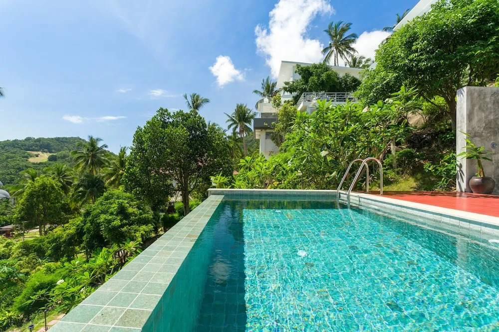 Самуи: Entire Private Pool Sea View Villa