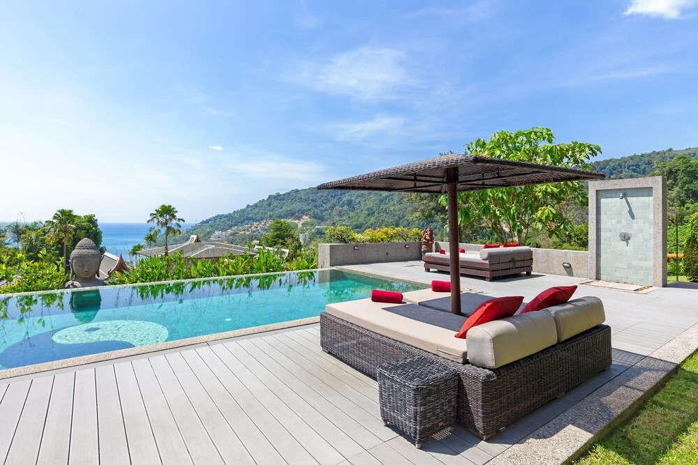 Кату: Ocean View Boutique 8BR Pool Villa Sawan