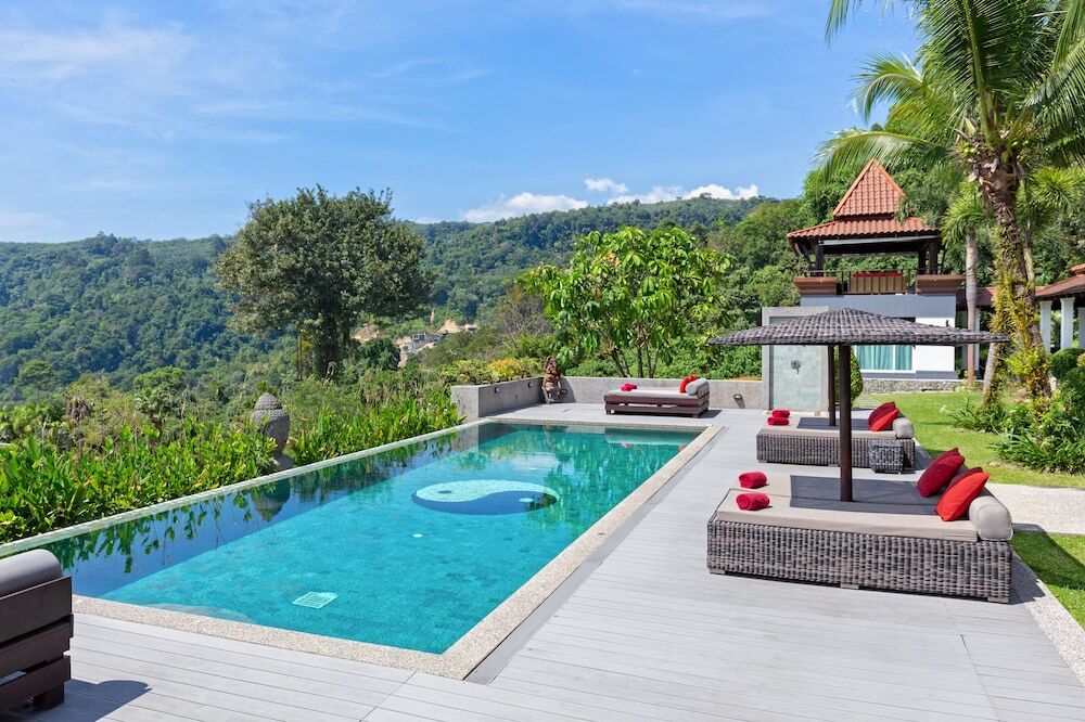 Кату: Ocean View Boutique 8BR Pool Villa Sawan
